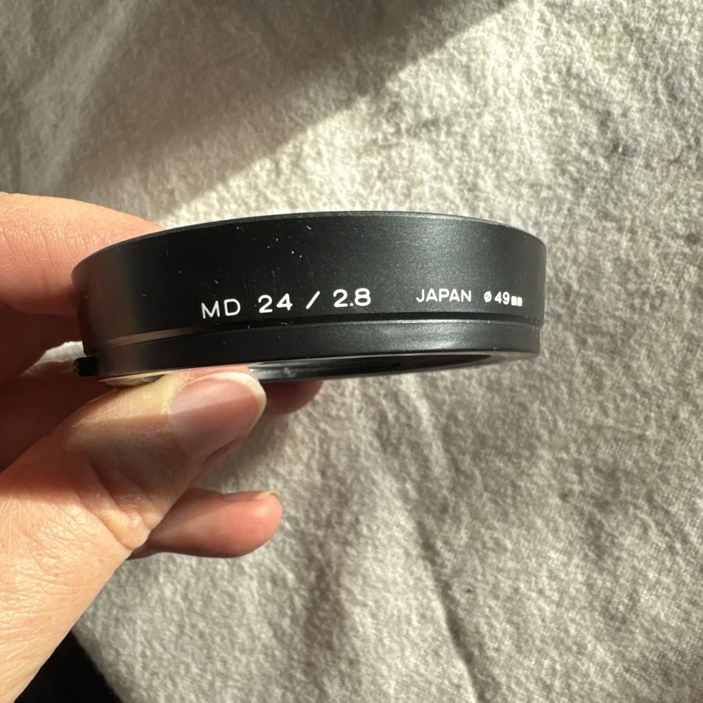 Minolta MD 24mm f/2.8 MD Lens From JAPAN Vintage New In‎ Box Never Used Caps